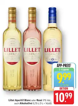 Schmidt's Märkte Lillet Aperitif Blanc oder Rosé Angebot