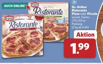 Combi Dr. oetker ristorante pizza oder piccola Angebot