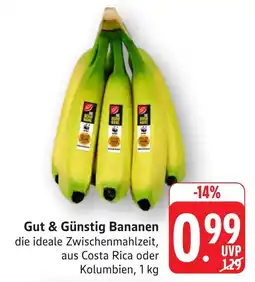 SBK Gut & Günstig Bananen Angebot