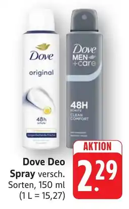 Schmidt's Märkte Dove Deo Spray Angebot