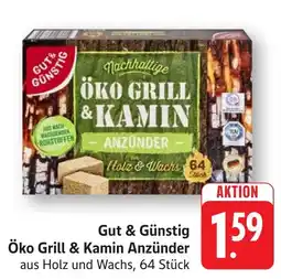 Schmidt's Märkte Gut & Günstig Öko Grill & Kamin Anzünder Angebot