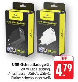 Schmidt's Märkte cablexpert USB-Schnellladegerät Angebot