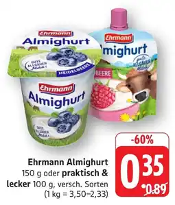 Schmidt's Märkte Ehrmann Almighurt Angebot