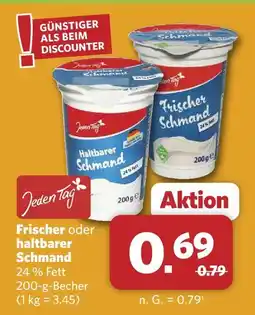 Combi Jeden tag frischer schmand Angebot