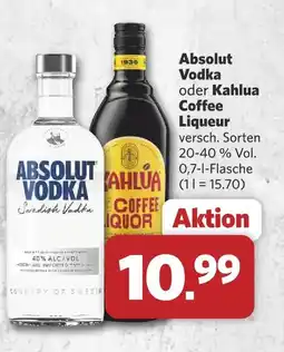 Combi Absolut oder kahlua vodka oder coffee liqueur Angebot