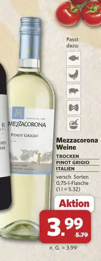 Combi Mezzacorona pinot grigio weine Angebot