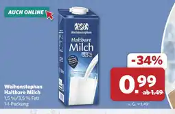 Combi Weihenstephan haltbare milch Angebot