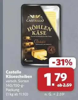 Combi Castello käsescheiben Angebot