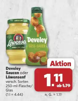 Combi Develey saucen Angebot