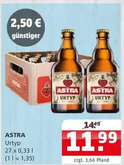 Getränke Quelle Astra urtyp Angebot