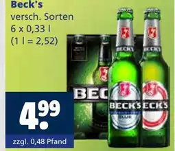 Getränkewelt Beck's bier Angebot