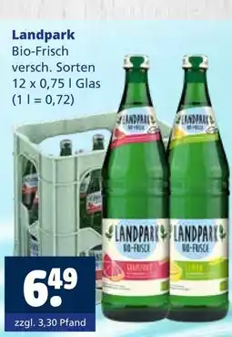 Getränkewelt Landpark bio-frisch Angebot