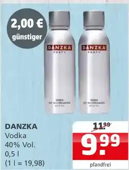 Getränke Quelle Danzka vodka Angebot