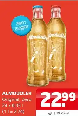 Getränke Quelle Almdudler original, zero Angebot
