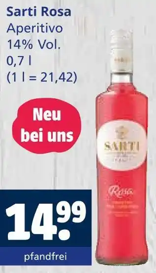 Sarti rosa aperitivo