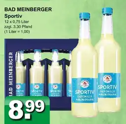 Getränkeparadies Gefromm Bad meinberger sportiv Angebot
