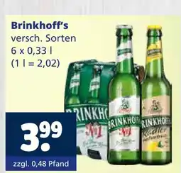 Getränkewelt Brinkhoff's bier Angebot