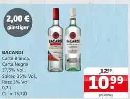 Getränke Quelle Bacardi carta blanca Angebot
