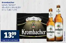 Getränkewelt Krombacher bier Angebot
