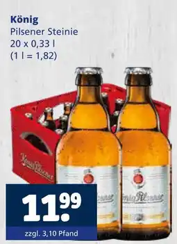 Getränkewelt König pilsener steinie Angebot