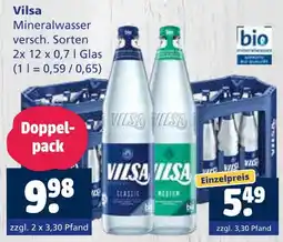 Getränkewelt Vilsa mineralwasser Angebot
