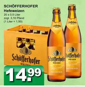 Getränkeparadies Gefromm Schöfferhofer hefeweizen Angebot