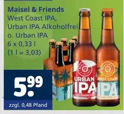 Getränkewelt Maisel & friends west coast ipa Angebot