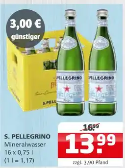 Getränke Quelle S. pellegrino mineralwasser Angebot