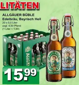 Getränkeparadies Gefromm Allgäuer büble edelbräu Angebot