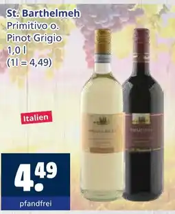 Getränkewelt St. barthelmeh primitivo Angebot
