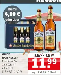 Getränke Quelle Gilde ratskeller premium pils Angebot
