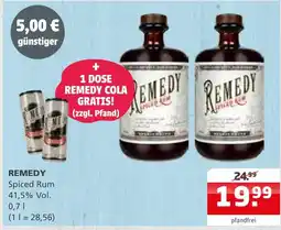 Getränke Quelle Remedy spiced rum Angebot