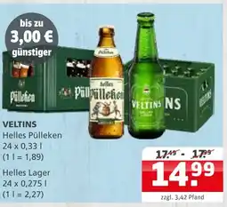 Getränke Quelle Veltins helles pülleken Angebot
