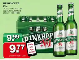 Getränkeparadies Gefromm Brinkhoff's pils Angebot