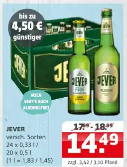 Getränke Quelle Jever Angebot
