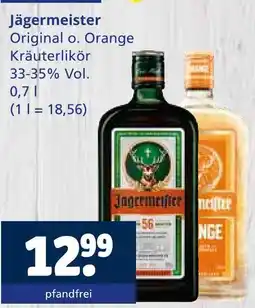 Getränkewelt Jägermeister original kräuterlikör Angebot