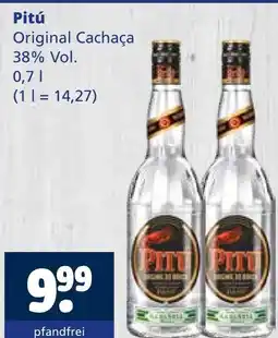 Getränkewelt Pitú original cachaça Angebot