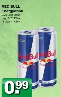 Getränkeparadies Gefromm Red bull energydrink Angebot