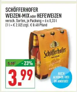 Marktkauf Schöfferhofer weizen-mix Angebot