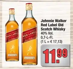 alldrink Johnnie walker red label old scotch whisky Angebot