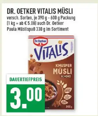 Marktkauf Dr. oetker vitalis müsli Angebot