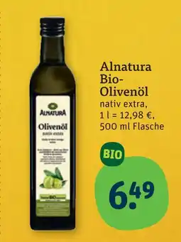 tegut Alnatura bio-olivenöl Angebot