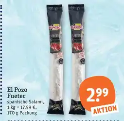 tegut El pozo fuetec Angebot