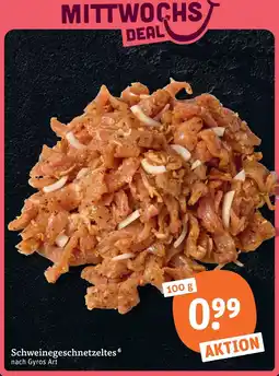 tegut Schweinegeschnetzeltes Angebot