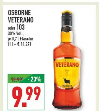 Marktkauf Osborne veterano Angebot