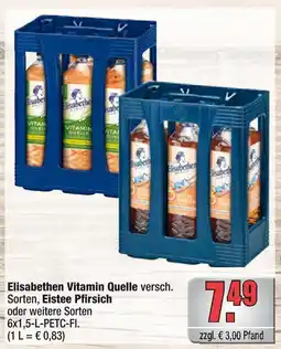 alldrink Elisabethen vitamin quelle oder eistee pfirsich Angebot