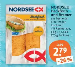 tegut Nordsee backfisch und bremer Angebot