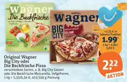 tegut Original wagner big city pizza Angebot