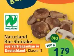 tegut Naturland bio-shiitake Angebot