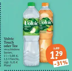 tegut Volvic touch Angebot